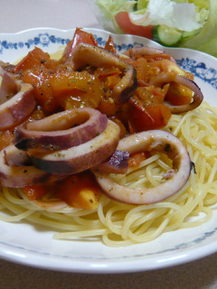 イカとトマトのささっとパスタ☆-レシピのメイン写真