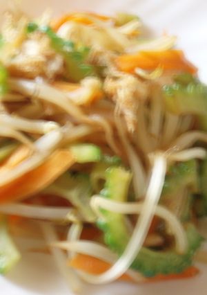 油あげdeヘルシーゴーヤチャンプル-レシピのメイン写真