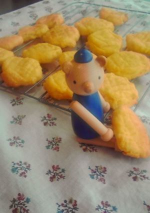 バターなし！にんじん1本サクもちクッキー-レシピのメイン写真