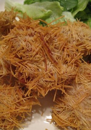 パリパリ!!そうめん衣の唐揚げ!-レシピのメイン写真