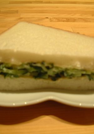 きゅうりだけのサンドイッチ♪-レシピのメイン写真