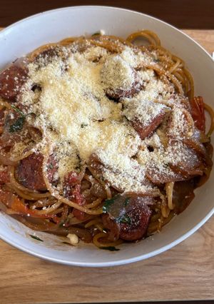 パスタ スペシャルミートボール-レシピのメイン写真