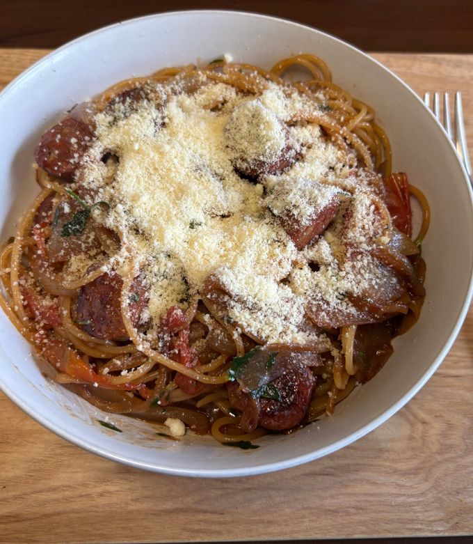 パスタ スペシャルミートボール-レシピのメイン写真