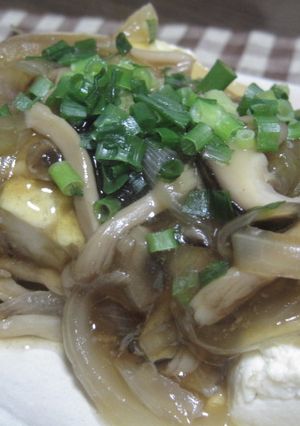 和風。きのこあんかけ-レシピのメイン写真