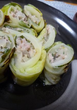 和風キャベツ巻き餃子-レシピのメイン写真