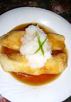 母の味❤むきかれいのみぞれあん-レシピのメイン写真