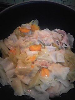 白菜とキャベツと豚バラ肉の重ね蒸し煮☆-レシピのメイン写真