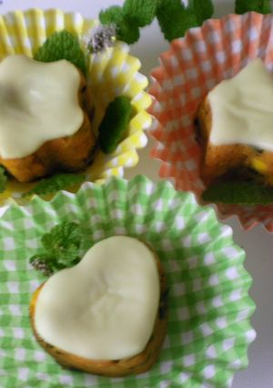 お弁当に☆かぼちゃサラダでハート&お花-レシピのメイン写真