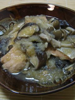 生鮭ときのこのおろし煮-レシピのメイン写真