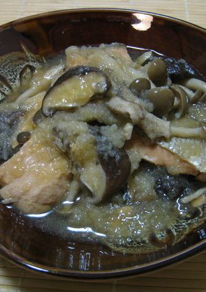 生鮭ときのこのおろし煮-レシピのメイン写真