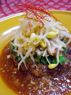 梨を使って!!韓国風ハンバーグ-レシピのメイン写真