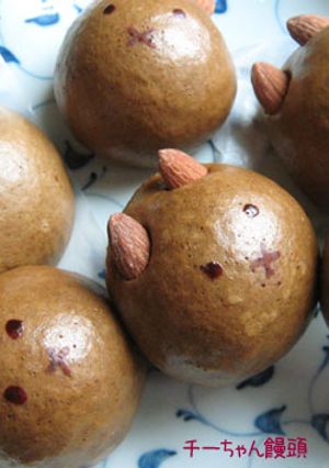 簡単よ♪【お顔のお饅頭】誰のお顔にする？-レシピのメイン写真