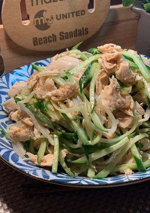 茹でささみ中華サラダ❕-レシピのメイン写真