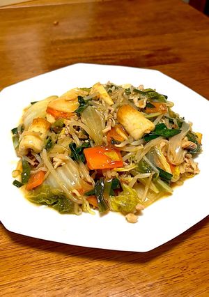 野菜たっぷり!あんかけ焼きそば-レシピのメイン写真