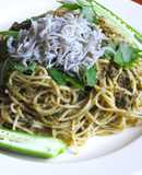 【 しらす青じそジェノベーゼパスタ 〗