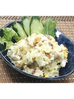 柚子胡椒竹輪のポテトサラダ★動画あり★-レシピのメイン写真