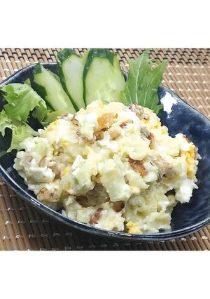 柚子胡椒竹輪のポテトサラダ★動画あり★-レシピのメイン写真