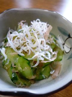 きゅうり・かつおぶしの昆布茶和え♬-レシピのメイン写真