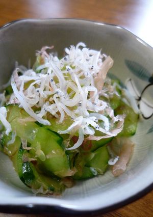 きゅうり・かつおぶしの昆布茶和え♬-レシピのメイン写真