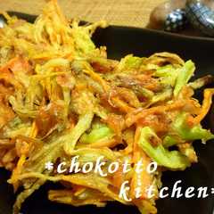 รูปของ 余ったブロッコリーの茎deかき揚げ～♬