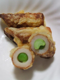 簡単♪ちくわと枝豆の天ぷら☆-レシピのメイン写真