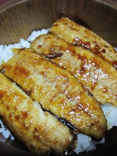 簡単!!秋刀魚の蒲焼丼-レシピのメイン写真