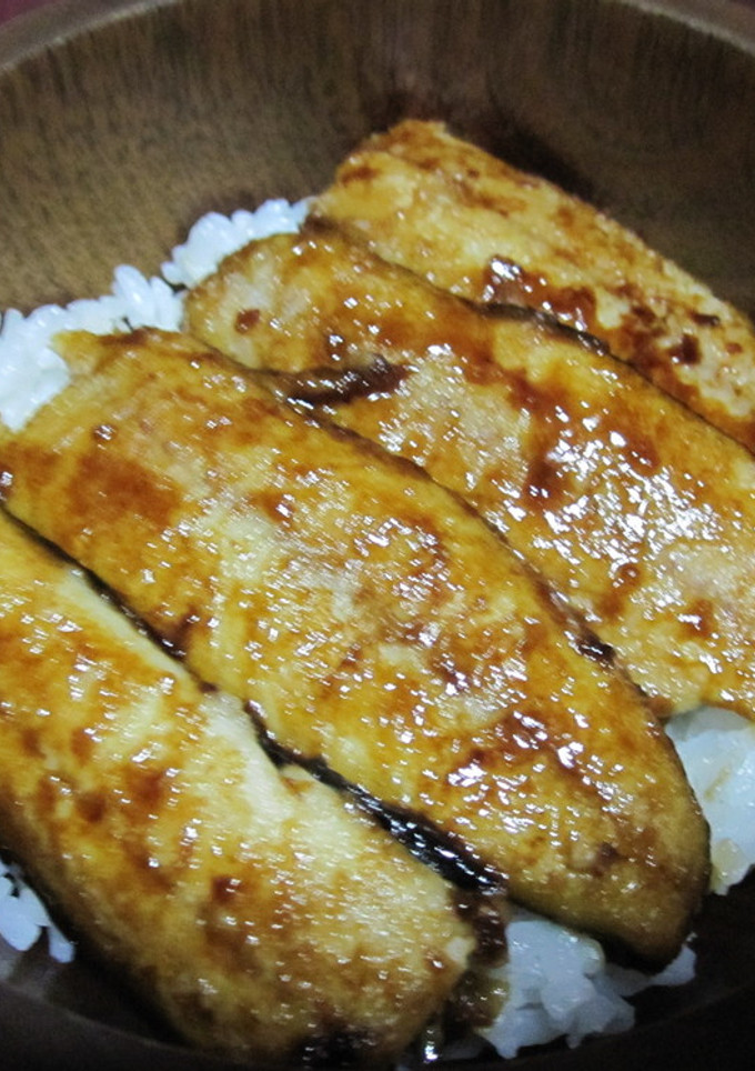 簡単!!秋刀魚の蒲焼丼-レシピのメイン写真