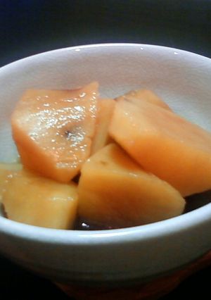 ごま油が香る!さつまいもの炒煮-レシピのメイン写真