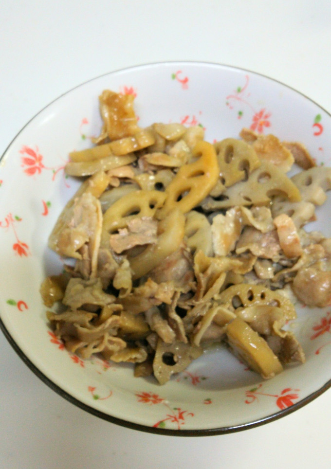 蓮根と牛肉の簡単炒め煮-レシピのメイン写真