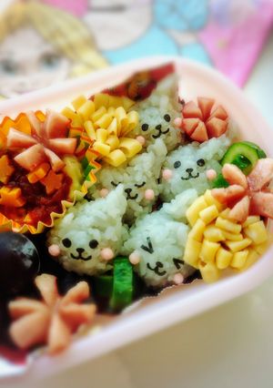 Qooクーのキャラ弁　お弁当-レシピのメイン写真