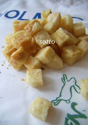 レンジでサク②♥ポテトキューブスナック♥-レシピのメイン写真