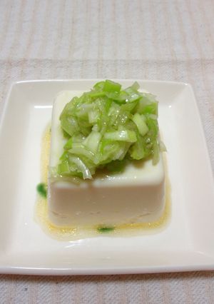 ねぎ塩やっこ-レシピのメイン写真