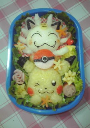 ピカチュウ☆ キャラ弁-レシピのメイン写真