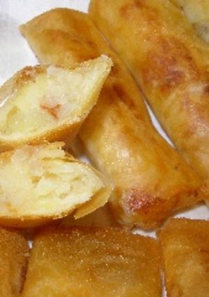 冷めてもおいしい★ベーコンポテト春巻き-レシピのメイン写真