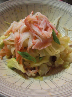 簡単副菜!キャベツのお浸し-レシピのメイン写真
