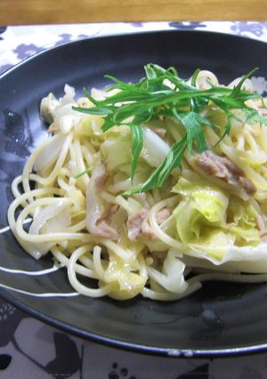 キャベツとツナの簡単パスタ☆-レシピのメイン写真
