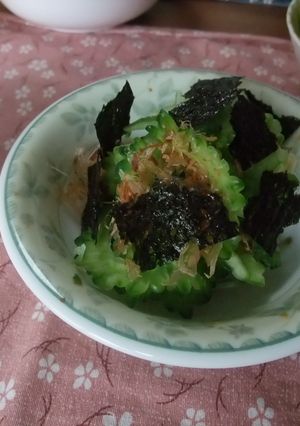 ゴーヤの海苔びりびり-レシピのメイン写真