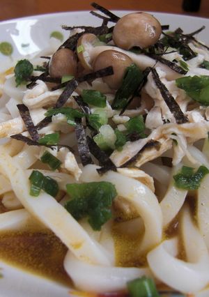 給料前のカレーうどん（冷）-レシピのメイン写真