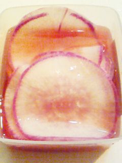 ピンク大根の甘酢漬け☆-レシピのメイン写真
