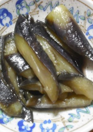 鶏肉のゆで汁で☆とろ~りナス煮-レシピのメイン写真