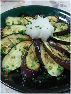簡単◇茄子焼き◇おろし添え-レシピのメイン写真