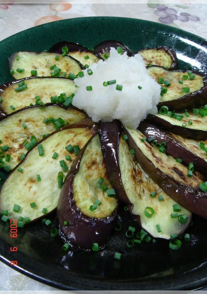簡単◇茄子焼き◇おろし添え-レシピのメイン写真