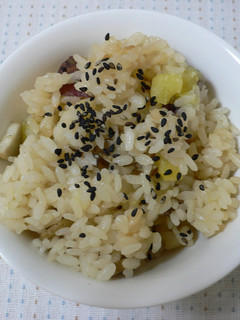 ごぼうとさつまいもの炊き込みご飯-レシピのメイン写真