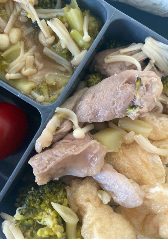 鶏とあげと野菜のぽん酢煮炒め-レシピのメイン写真