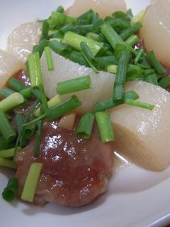 【圧力鍋】大根と豚ロースの中華煮-レシピのメイン写真