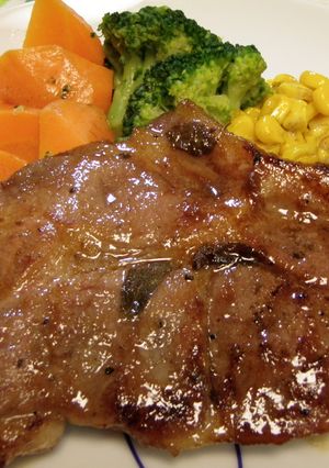 豚肩ロース肉のステーキ-レシピのメイン写真