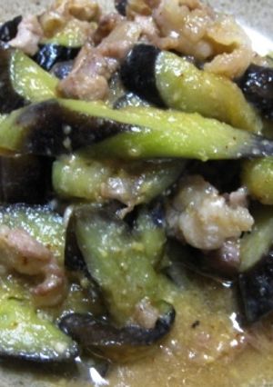豚肉・茄子味噌炒め-レシピのメイン写真