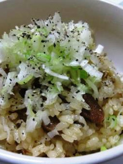 煮豚の切れはし炊き込みごはん-レシピのメイン写真