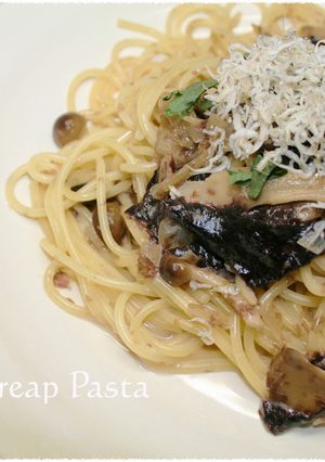 きのこと海苔のクリープパスタ-レシピのメイン写真