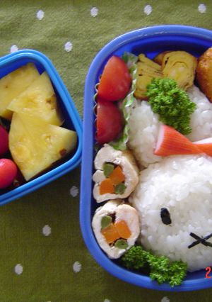 ミッフィーのお弁当-レシピのメイン写真
